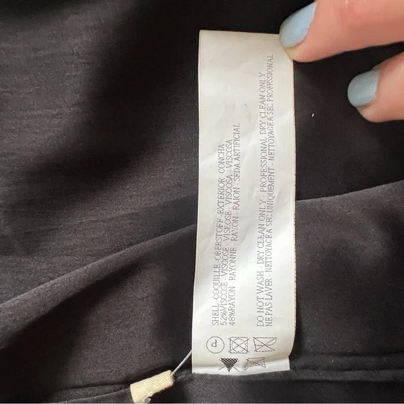 Capulet Navy Silk Leaf Pattern Jacket - Picture 8 of 10